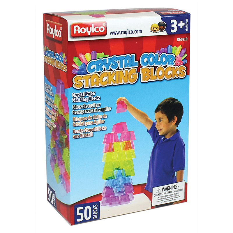 Crystal Color Stacking Blocks