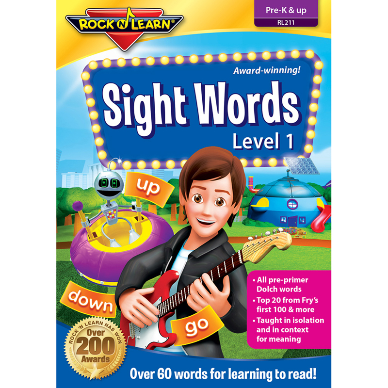 Sight Words Vol 1 Dvd