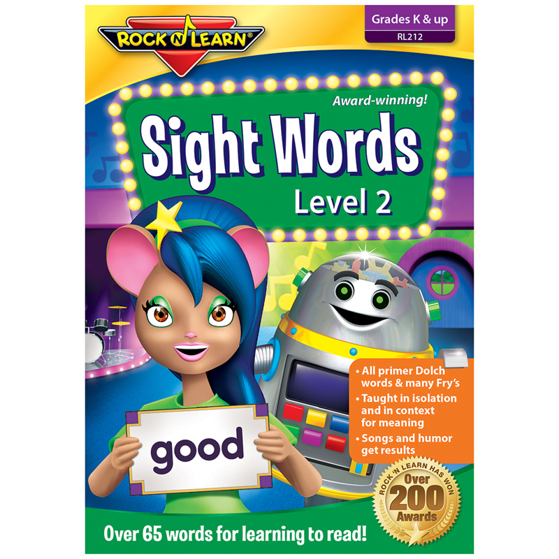 Sight Words Vol 2 Dvd