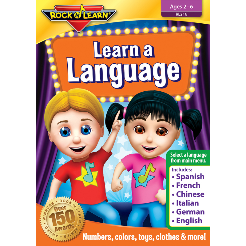 Rock N Learn Learn A Language Dvd