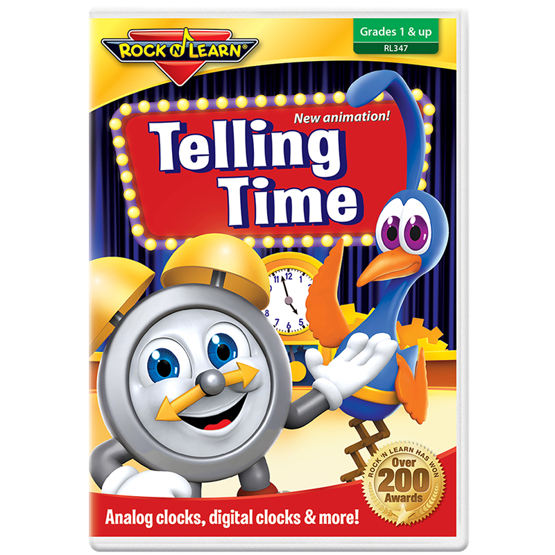 Rock N Learn Telling Time Dvd