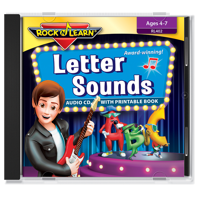 Letter Sound Cd & Downloadable Book