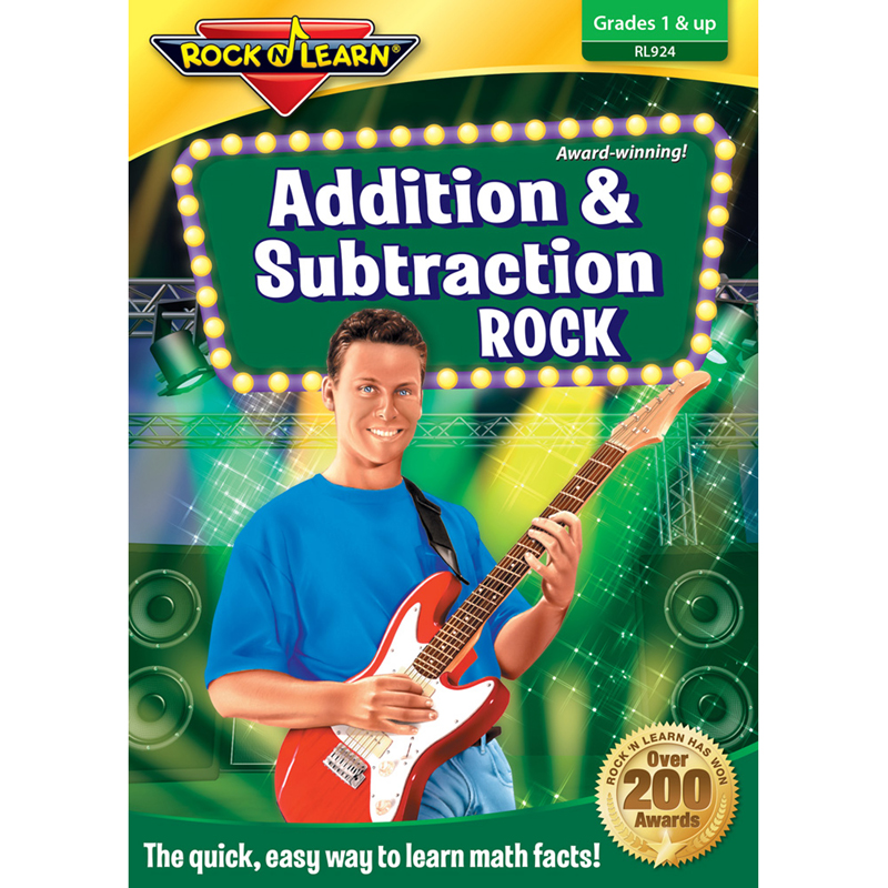 Addition & Subtraction Rock Dvd