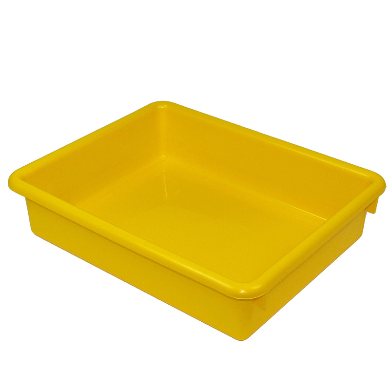 3in Yellow Stowaway Letter Tray