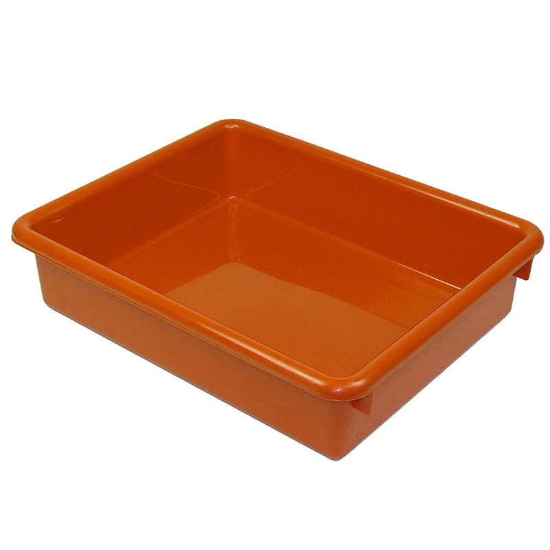 (3 Ea) 3in Orng Stowaway Lttr Tray