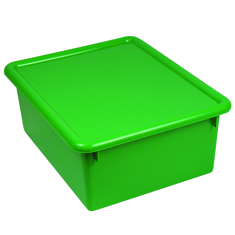 Stowaway Green Letter Box With Lid