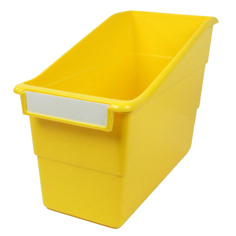 (6 Ea) Yellow Shelf File With Label