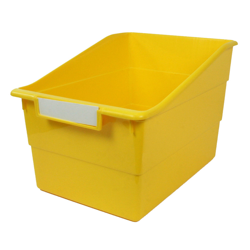 (3 Ea) Wide Yellow File With Label