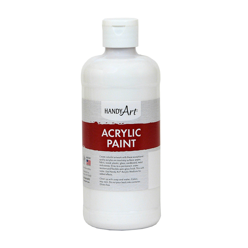 (3 Ea) Acrylic Paint 16 Oz Blockout