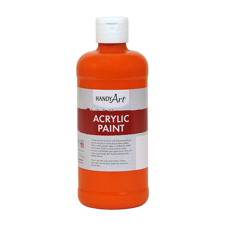 (3 Ea) Acrylic Paint 16 Oz Chrome