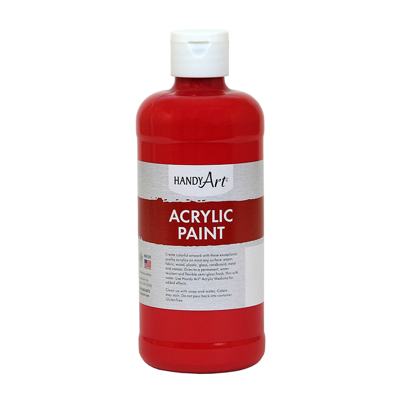 (3 Ea) Acrylic Paint 16 Oz Brite