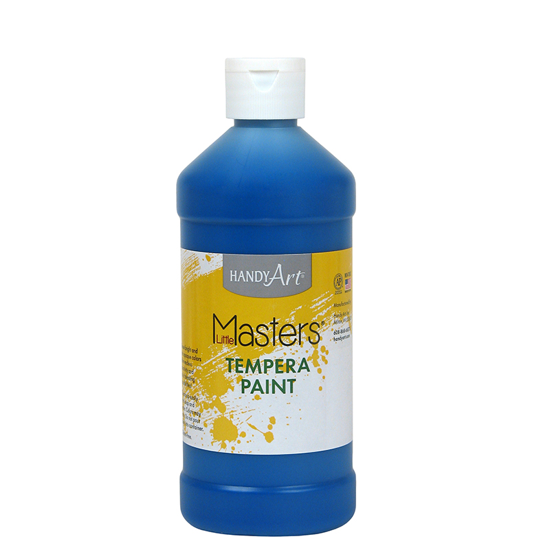 Little Masters Blue 16oz Tempera