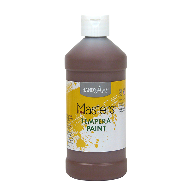 Little Masters Brown 16oz Tempera