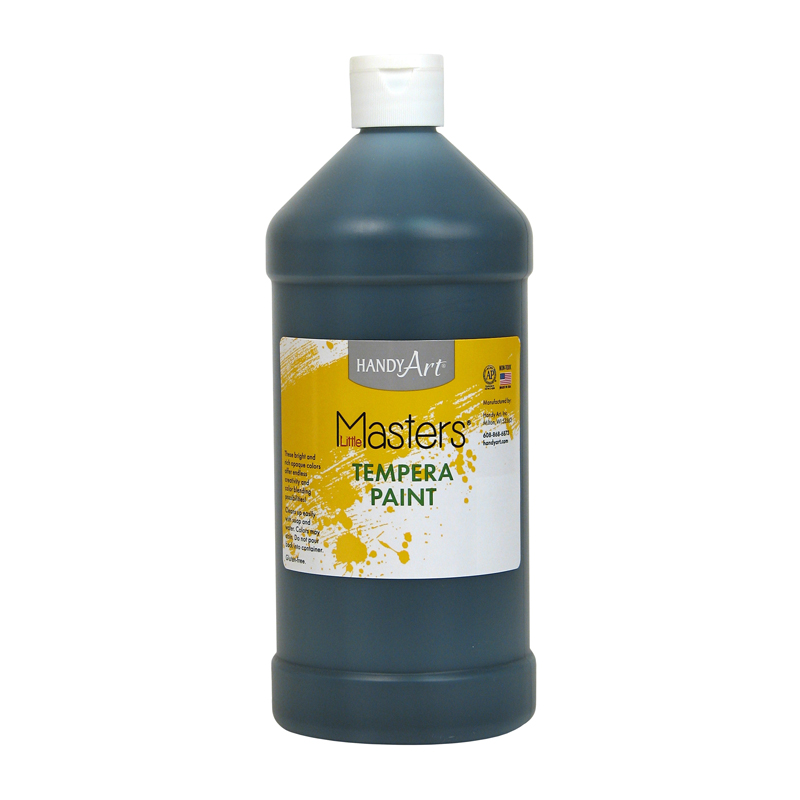 Little Masters Black 32oz Tempera