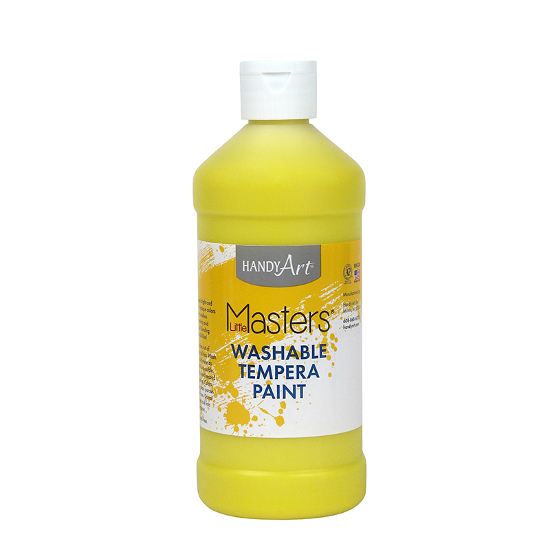 Little Masters Yellow 16oz Washable