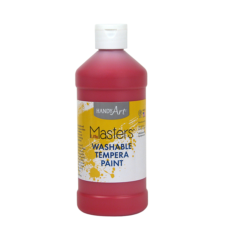 Little Masters Red 16oz Washable
