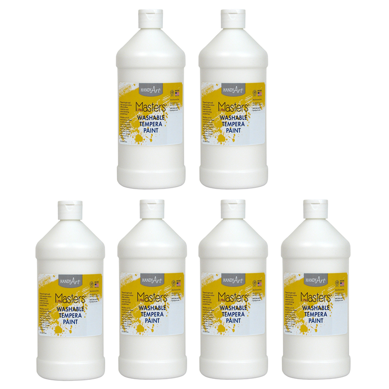 (6 Ea) Little Masters White 32oz