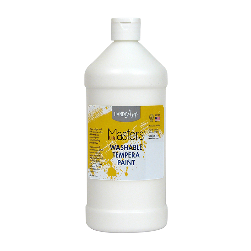 Little Masters White 32oz Washable