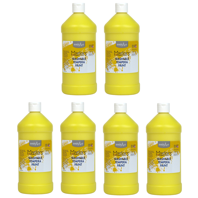 (6 Ea) Little Masters Yellow 32oz