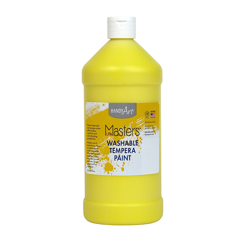 Little Masters Yellow 32oz Washable