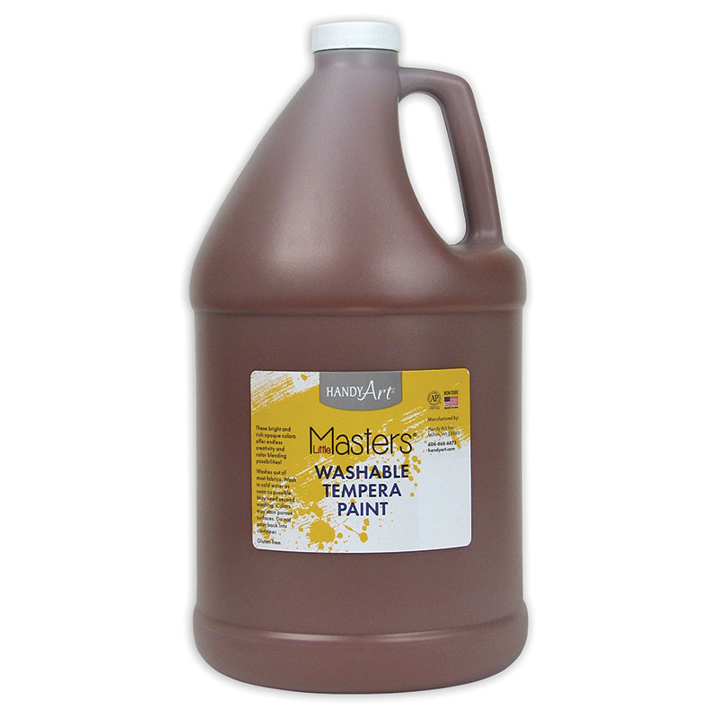 Little Masters Brown 128oz Washable
