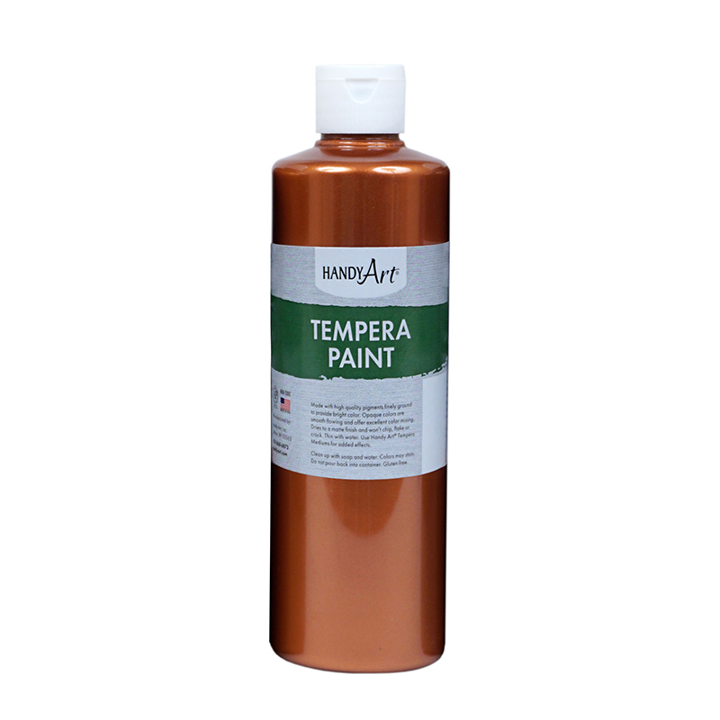 16oz Metallic Copper Tempera Paint