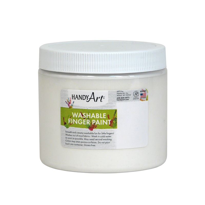 Handy Art White 16oz Washable