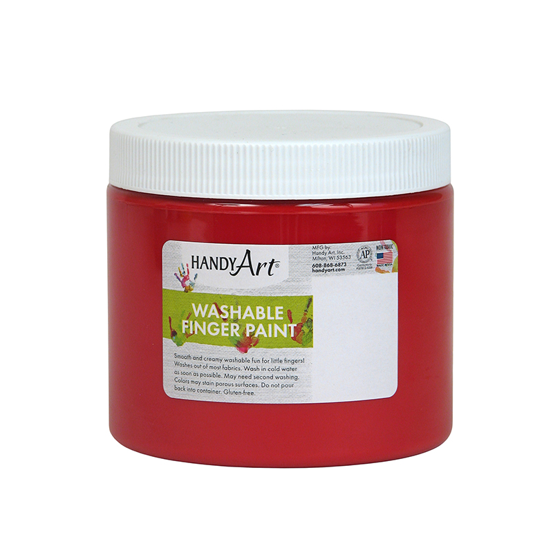 Handy Art Red 16oz Washable Finger