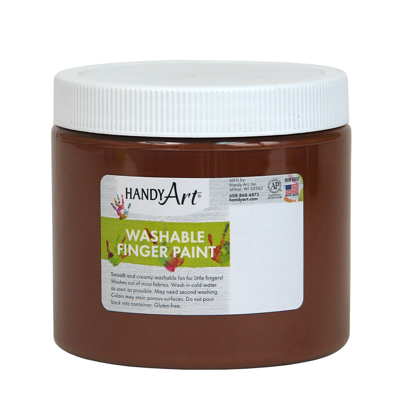 (12 Ea) Handy Art Brn 16oz Washable