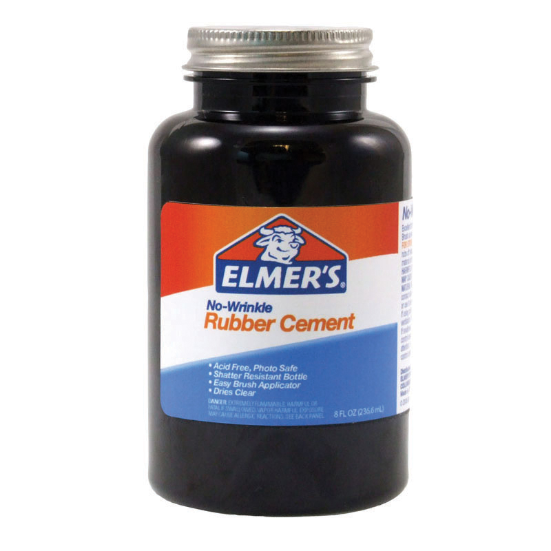 Rubber Cement W/Applc 8oz