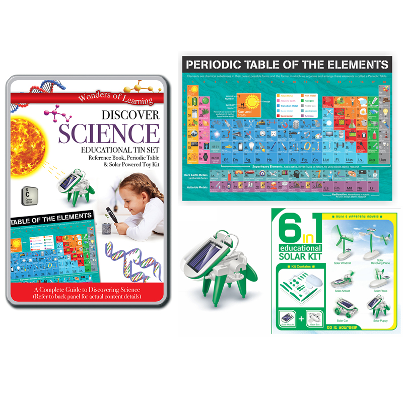 Tin Set Discover Science