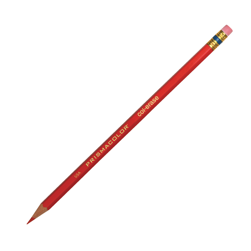 Col Erase Pencil Red 1 Each