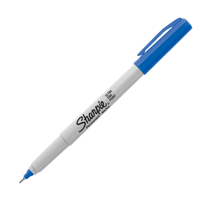 (24 Ea) Marker Sharpie Blu Ultra