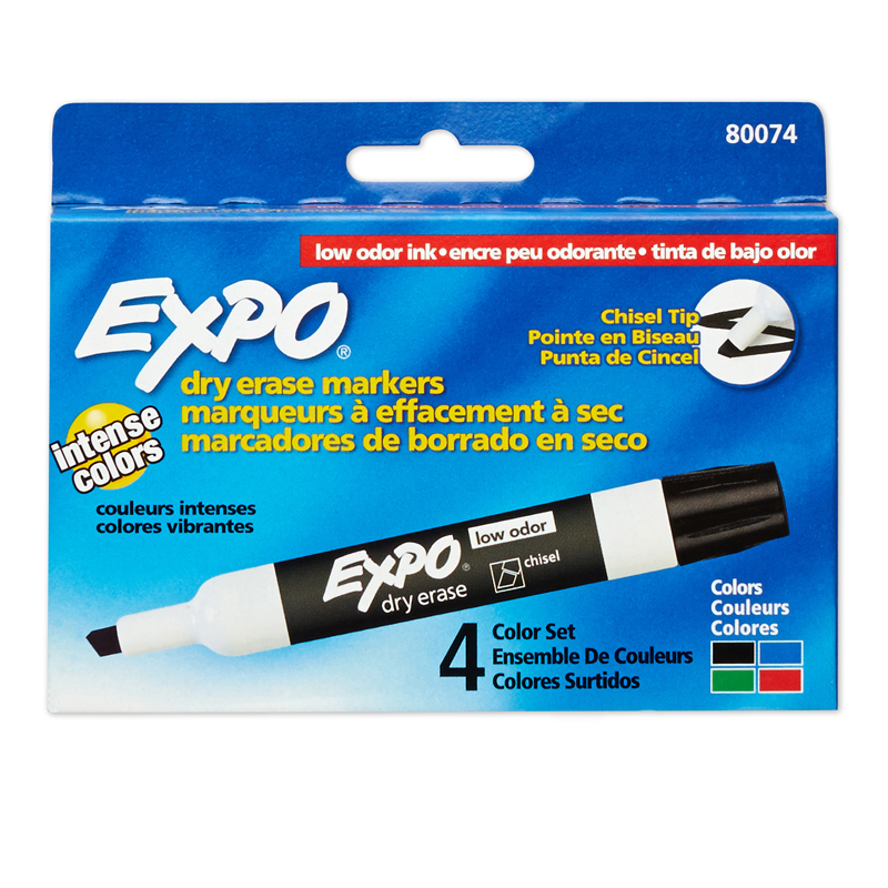 Marker Expo 2 Dry Erase 4 Color