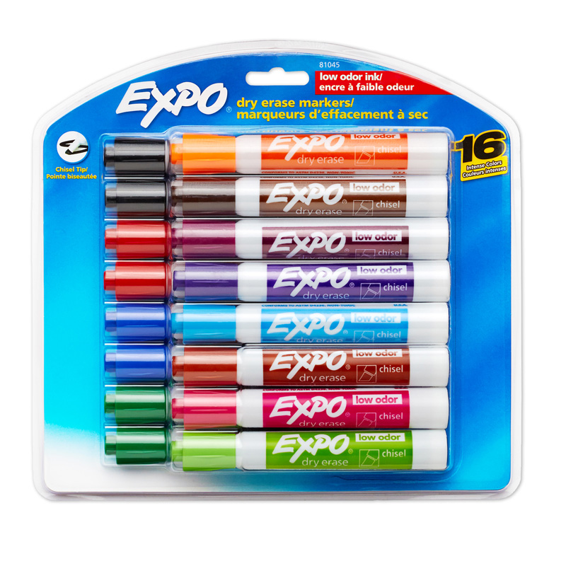 Expo Lowodor Dry Erase 16 Color