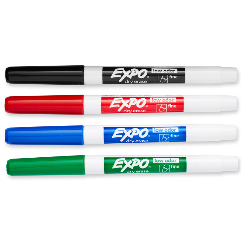 (6 Pk) Expo2 Low Odor Dry Erase 4