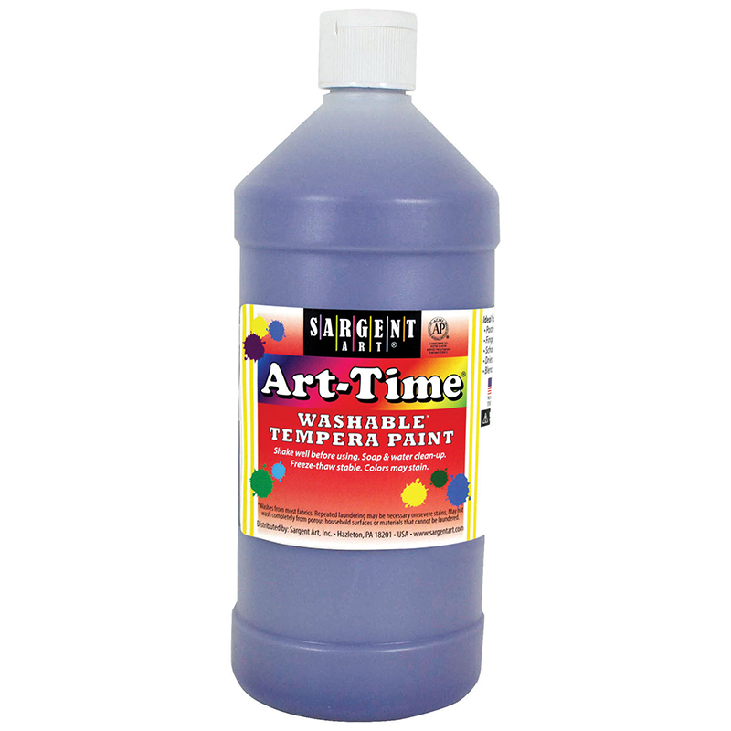 Violet Art-Time Washable Paint 32oz