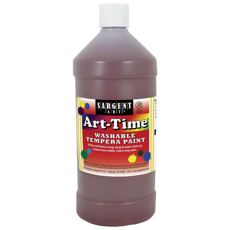 (6 Ea) Brown Art-Time Washable