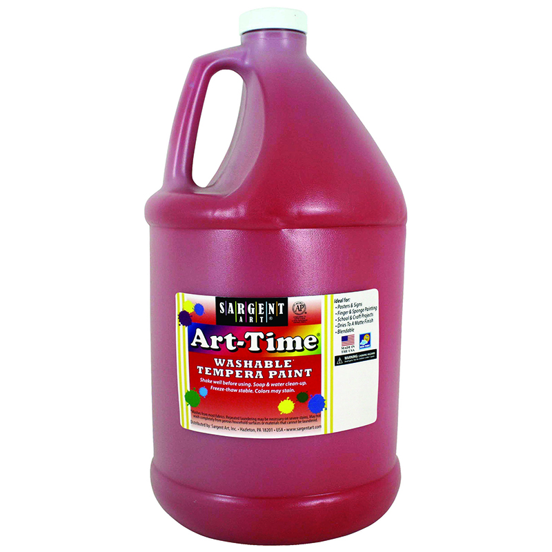 Red Art-Time Washable Paint