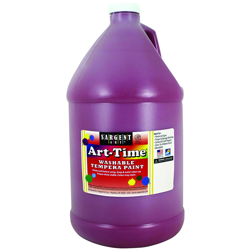 Magenta Art-Time Washable Paint Gal
