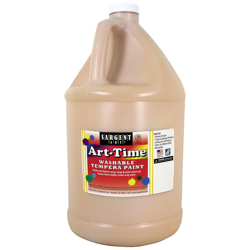 Peach Art-Time Washable Paint Gal