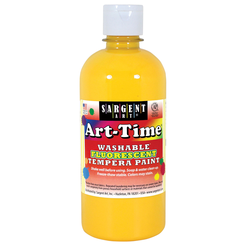 (6 Ea) Arttime Fluorescent Paint
