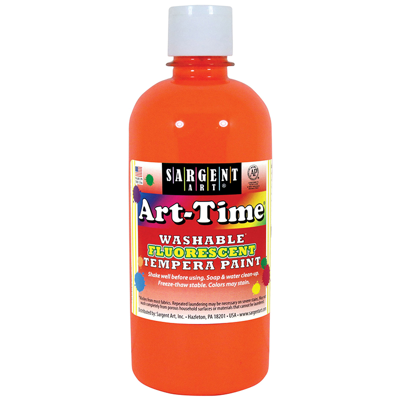 Arttime Fluorescent Paint 16 Oz Or