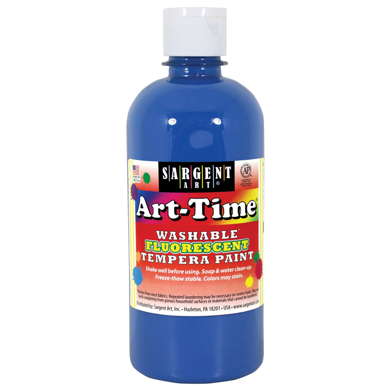 (6 Ea) Arttime Fluorescent Paint
