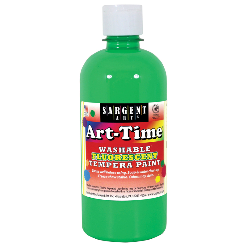 (6 Ea) Arttime Fluorescent Paint