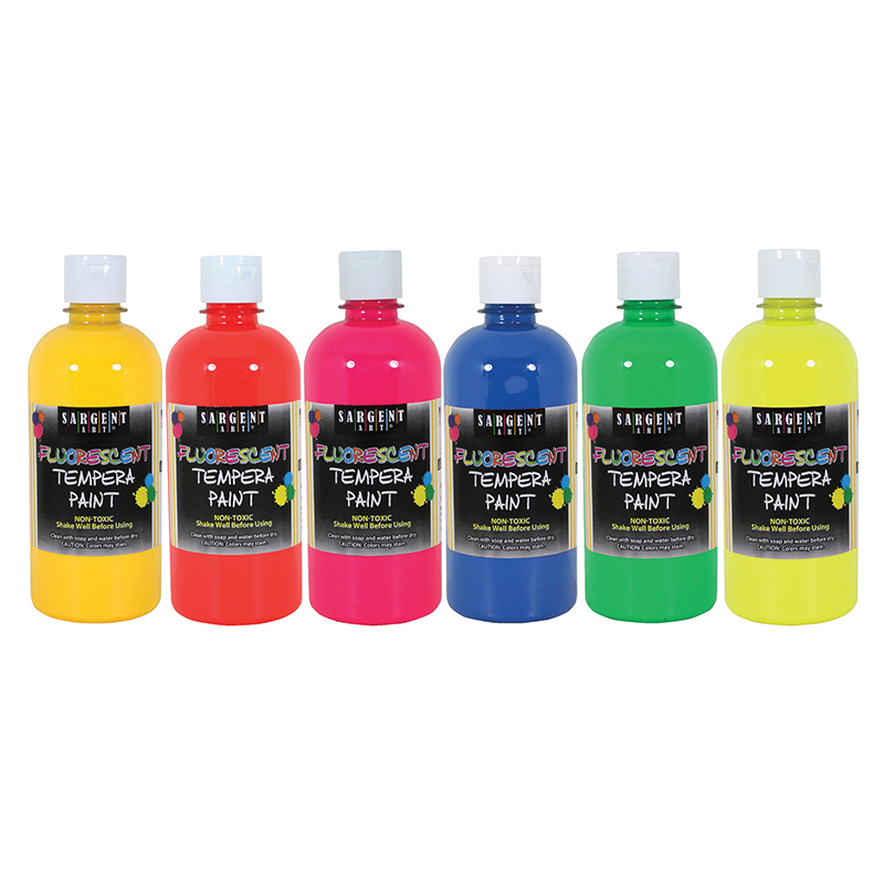 Sargent Fluorescent Tempera Asst