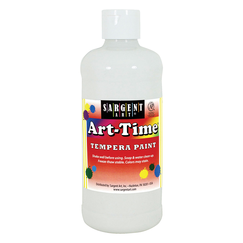 White Art-Time 16 Oz