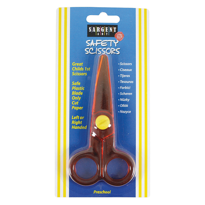 (24 Ea) Childs Plasitc Scissors