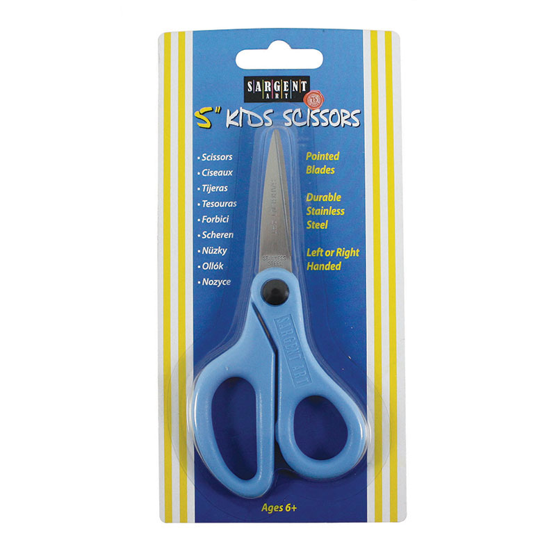 (12 Ea) Childs Safety Scissors 5in