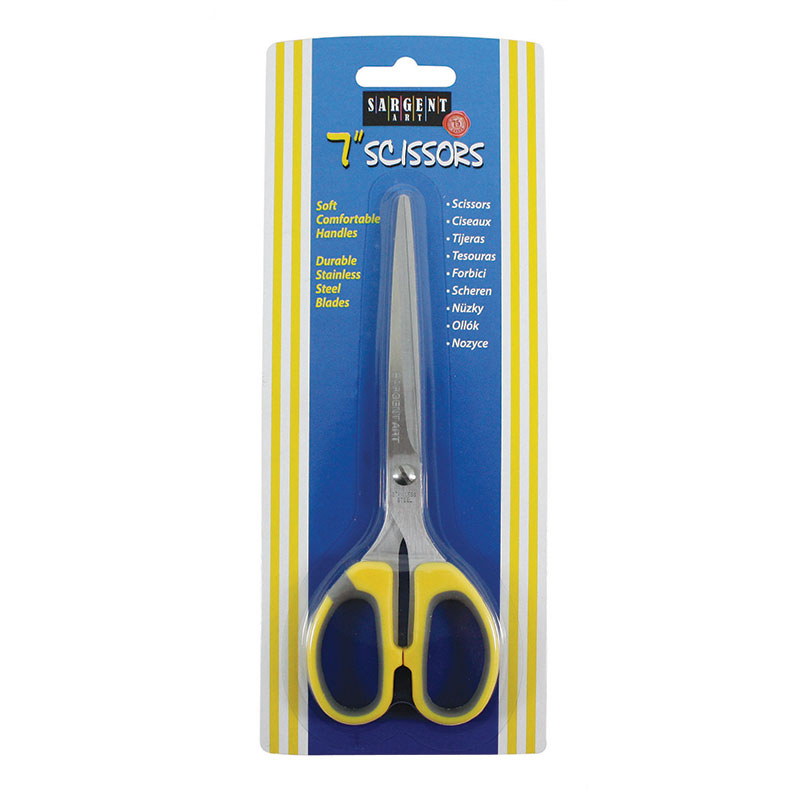 Adult Comfy Grip Scissors 7in